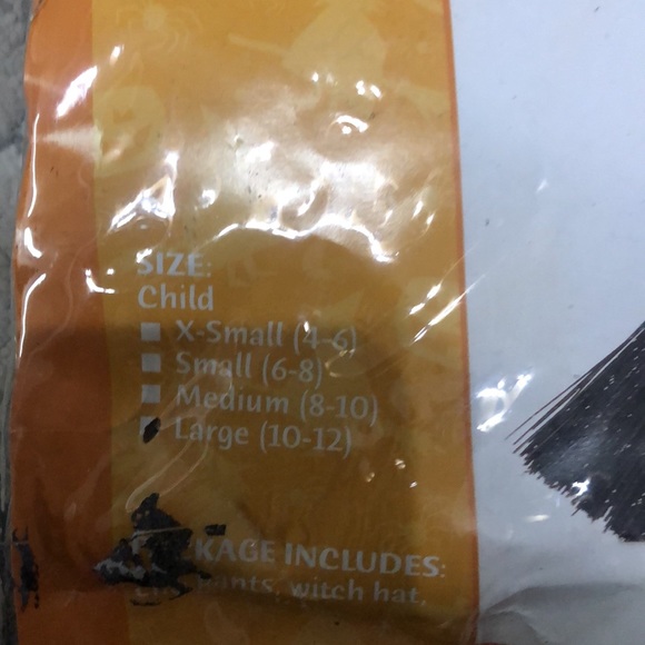 Hip Witch costume size girls 10-12 - Picture 2 of 4